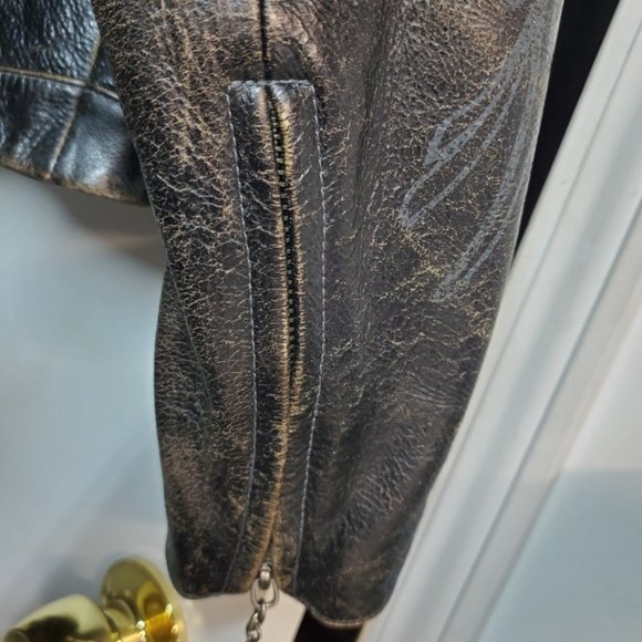 Harley-Davidson Black Leather Jacket - Picture 6 of 11